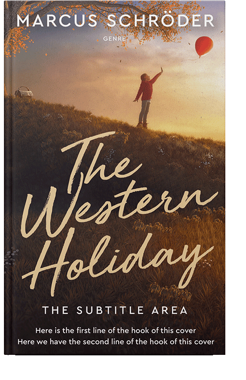 Front view of Brandy #25978 - Premade Nature Book Cover