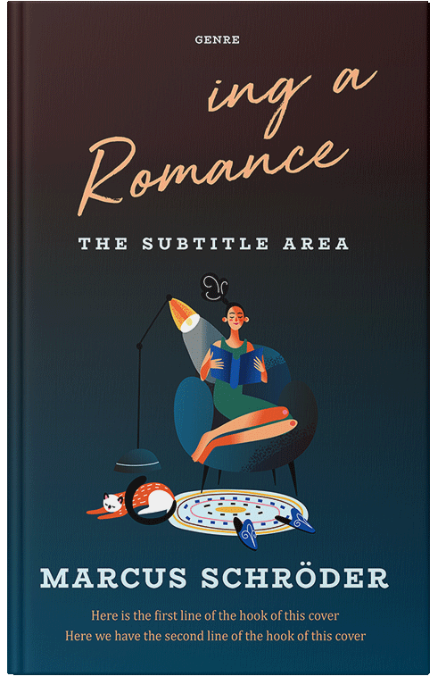 Front view of Big Stone #25983 - Premade Chick Lit Book Cover