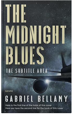 Pre Made Book Cover Outer Space