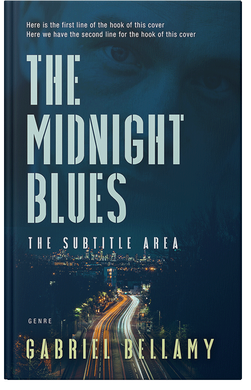 Front view of Premade Mystery & Thriller & Suspense Book Cover - Tiber