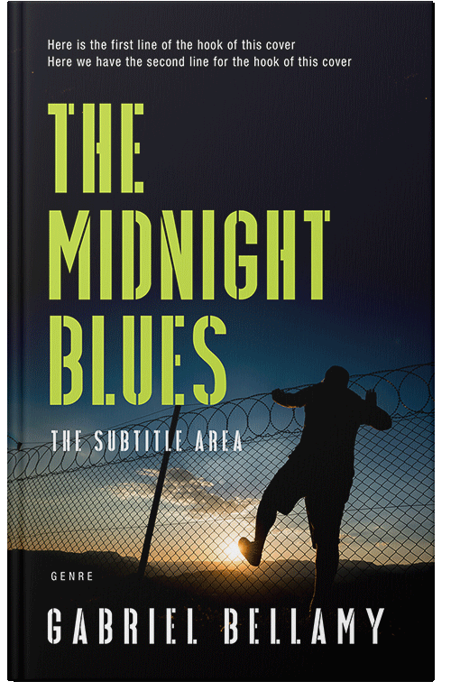 Front view of Bunker #25993 - Premade Mystery & Thriller & Suspense Book Cover