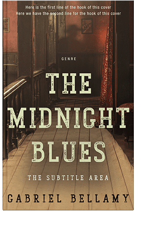 Pre Made Book Cover Tan