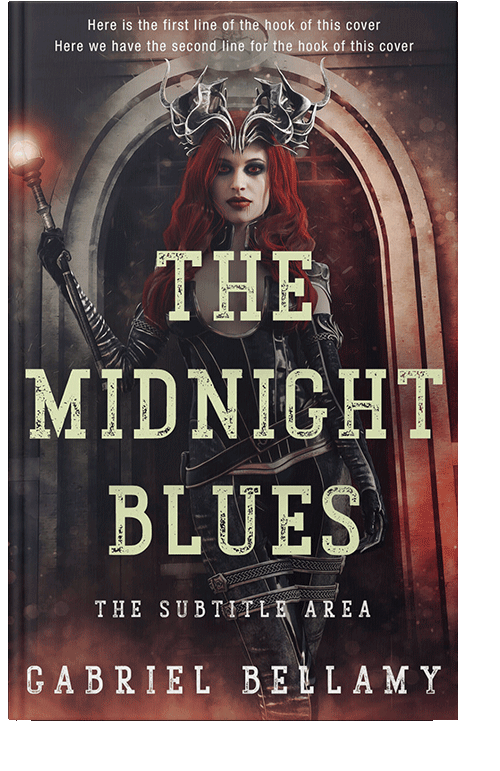 Front view of Premade Fantasy Book Cover - Cocoa Brown