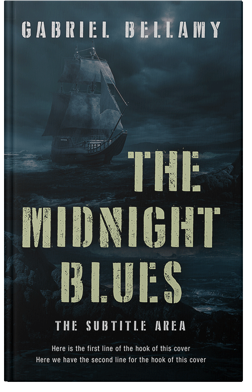 Front view of Firefly #26006 - Premade Action & Adventure Book Cover