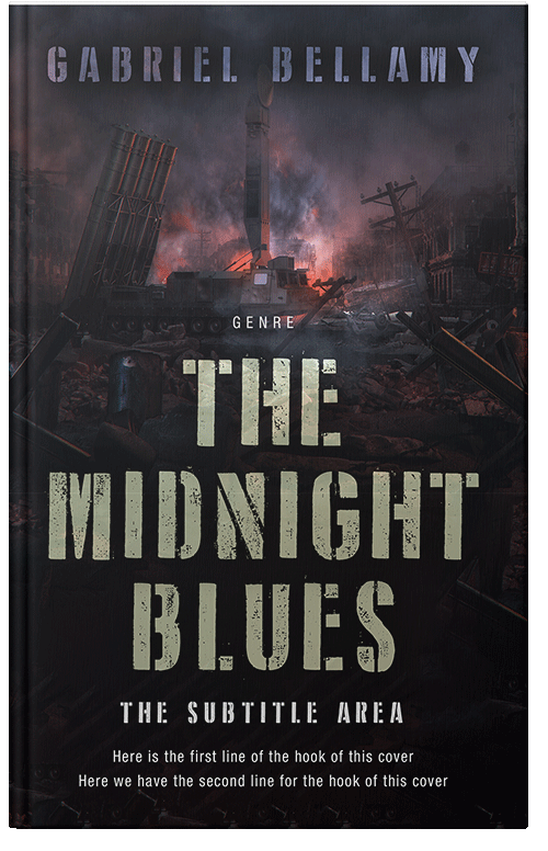 Front view of Bastille #26009 - Premade Apocalyptica Book Cover