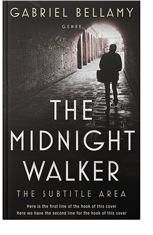 Pre Made Book Cover Cod Gray