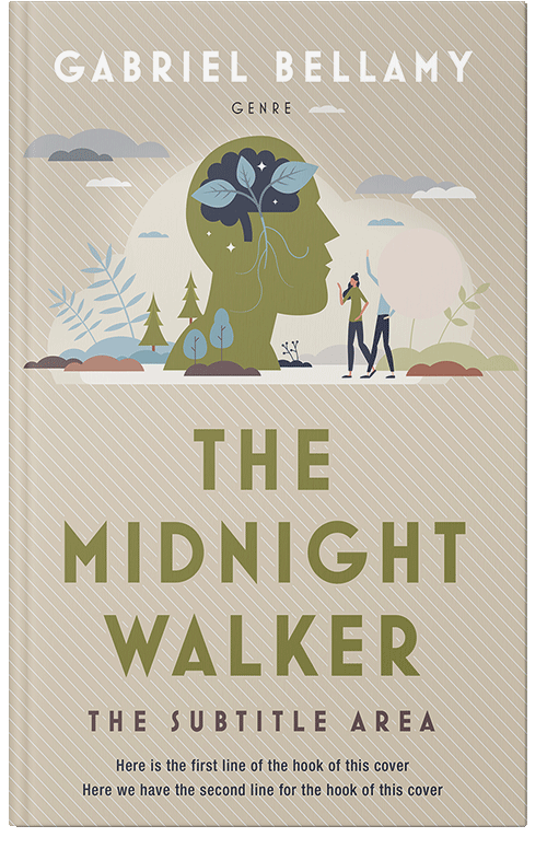 Front view of Sisal #26019 - Premade Self-Improvement & Self-Help Book Cover