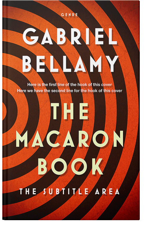 Front view of Premade Business Book Cover - Trinidad