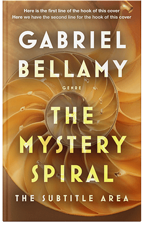 Pre Made Book Cover Copper