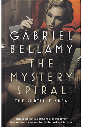 Pre Made Book Cover Thunder