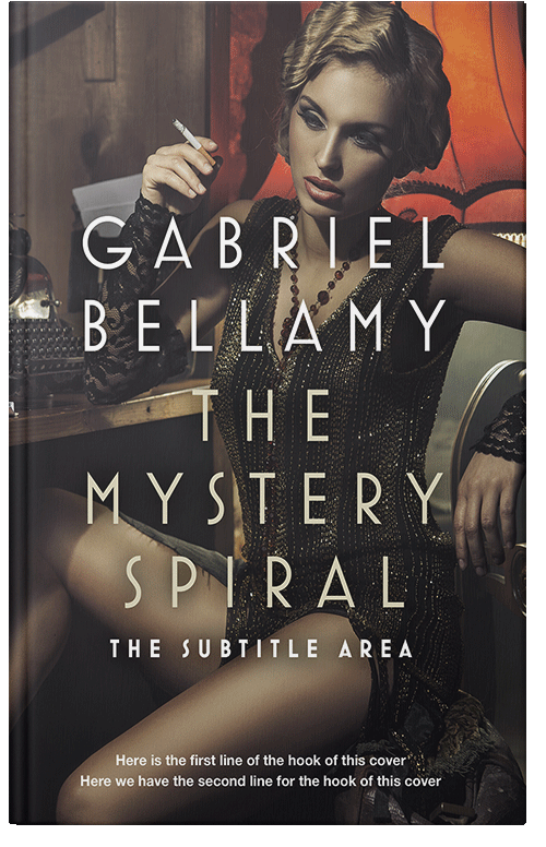 Front view of Premade Erotica Book Cover - Thunder