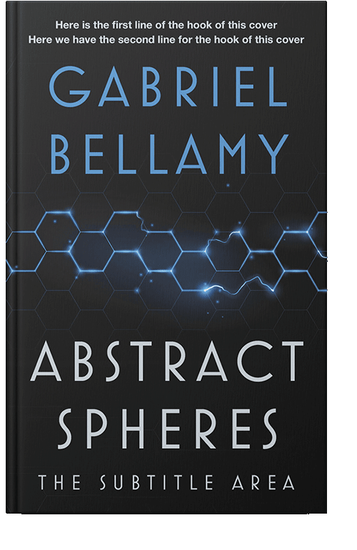 Front view of Shark #26066 - Premade Science Fiction Book Cover