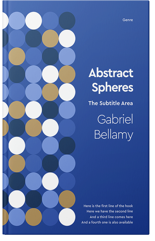 Front view of St Tropaz #26072 - Premade Business Book Cover