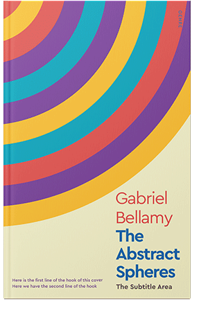 Pre Made Book Cover Cerulean