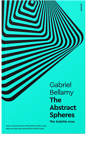 Pre Made Book Cover Cyan / Aqua