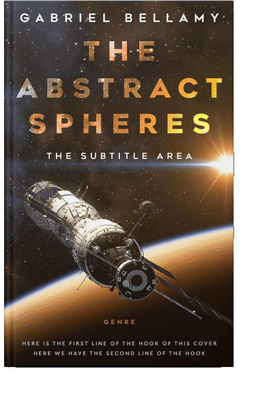 Front view of Eternity #26082 - Premade Science Fiction Book Cover