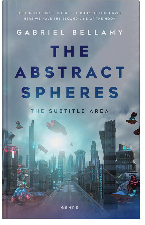 Front view of Bali Hai #26084 - Premade Science Fiction Book Cover