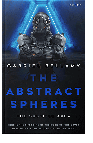 Pre Made Book Cover Ebony