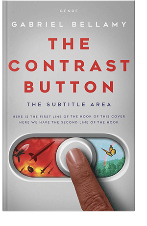 Pre Made Book Cover Pale Slate