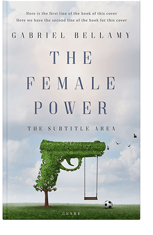 Pre Made Book Cover Iron