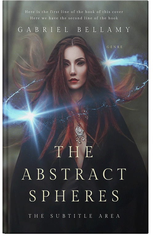 Front view of Ship Gray #26109 - Premade Fantasy Book Cover