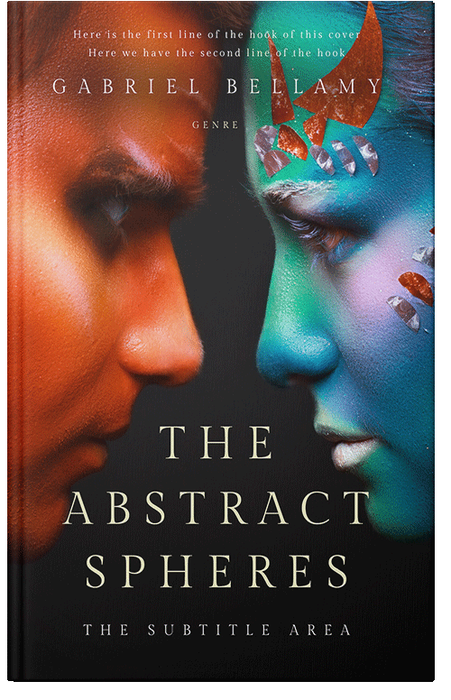 Front view of Raw Sienna #26110 - Premade Religion & Spirituality Book Cover