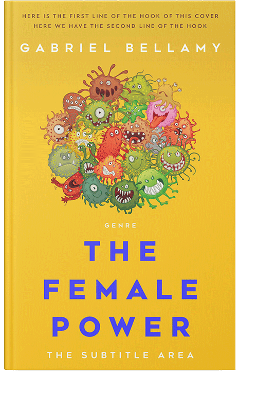 Front view of Saffron #26117 - Premade Medical Book Cover