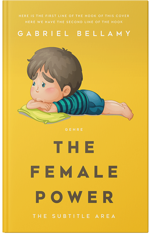 Front view of Saffron #26118 - Premade Teen & Young Adult Book Cover