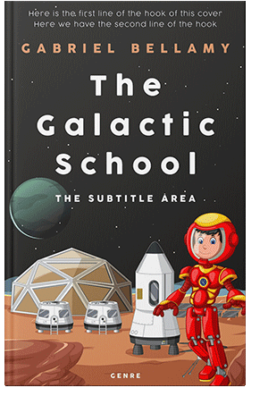 Pre Made Book Cover Cocoa Brown