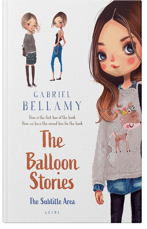 Front view of Premade Teen & Young Adult Book Cover - Pampas