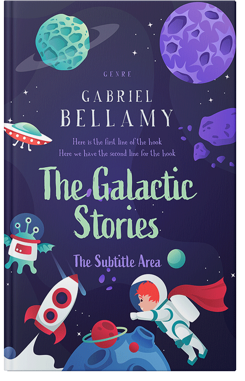 Front view of Premade Children's Book Cover - Port Gore