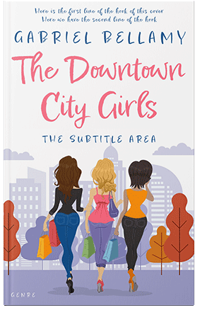 Pre Made Book Cover Blue Haze