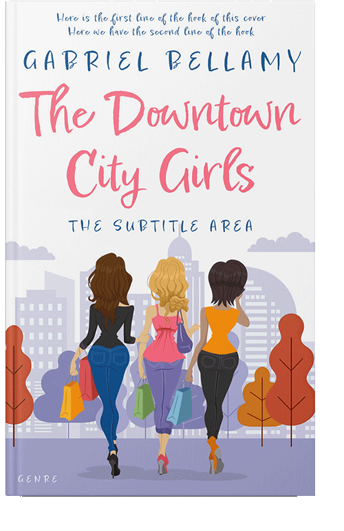 Front view of Blue Haze #26136 - Premade Teen & Young Adult Book Cover