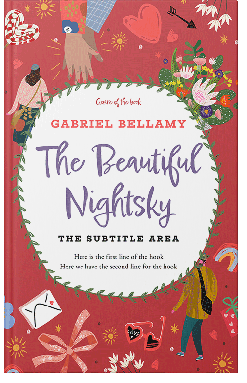 Front view of Fuzzy Wuzzy Brown #26145 - Premade Romance Book Cover