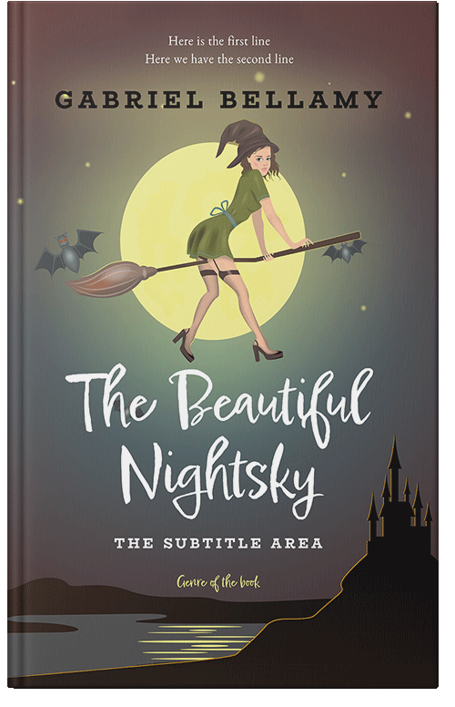 Front view of Chicago #26148 - Premade Horror Book Cover