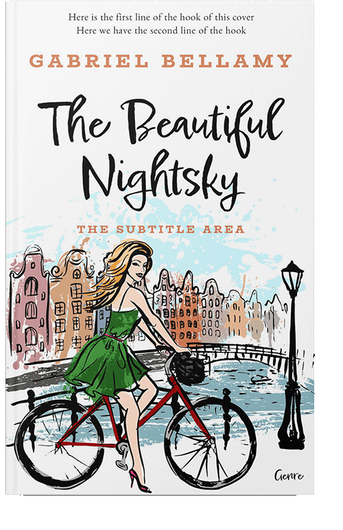 Front view of Hunter Green #26150 - Premade Chick Lit Book Cover