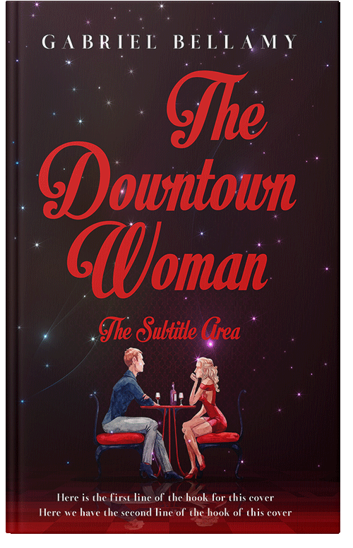 Front view of Premade Romance Book Cover - Asphalt