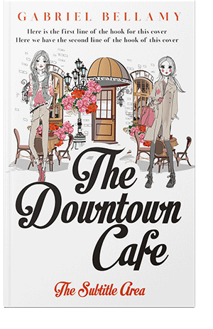 Pre Made Book Cover Cocoa Brown