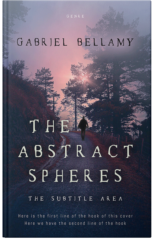 Front view of Ebony Clay #26163 - Premade Mystery & Thriller & Suspense Book Cover