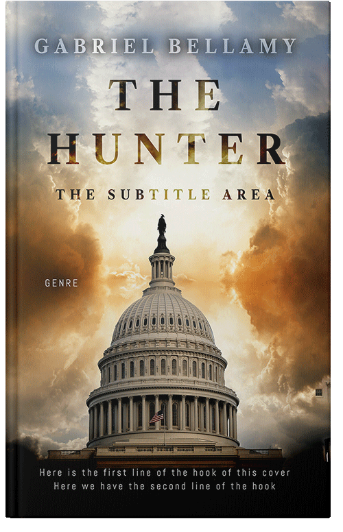 Front view of Premade Mystery & Thriller & Suspense Book Cover - Napa