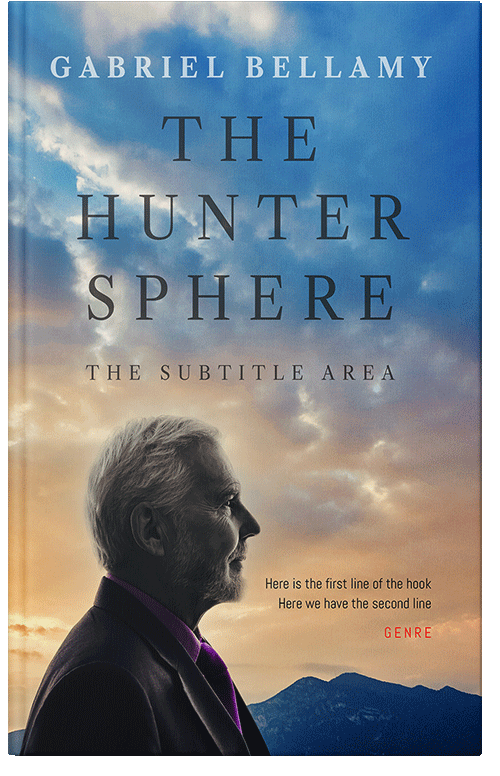 Front view of Horizon #26169 - Premade Mystery & Thriller & Suspense Book Cover