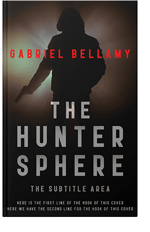 Pre Made Book Cover Black