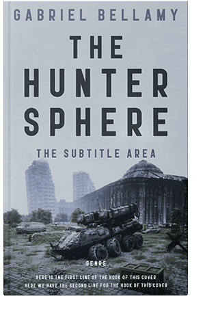 Pre Made Book Cover Heather