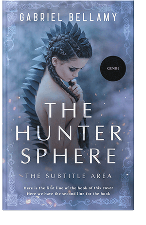 Pre Made Book Cover Bermuda Gray