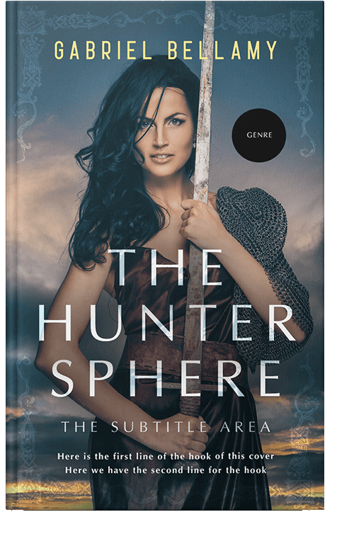 Front view of Oxford Blue #26186 - Premade Historical Book Cover