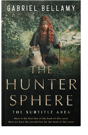 Pre Made Book Cover Log Cabin