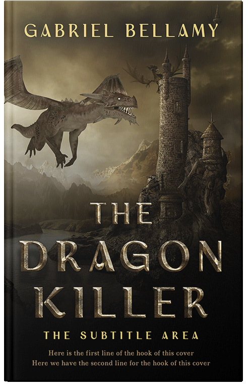 Front view of Oil #26197 - Premade Fantasy Book Cover