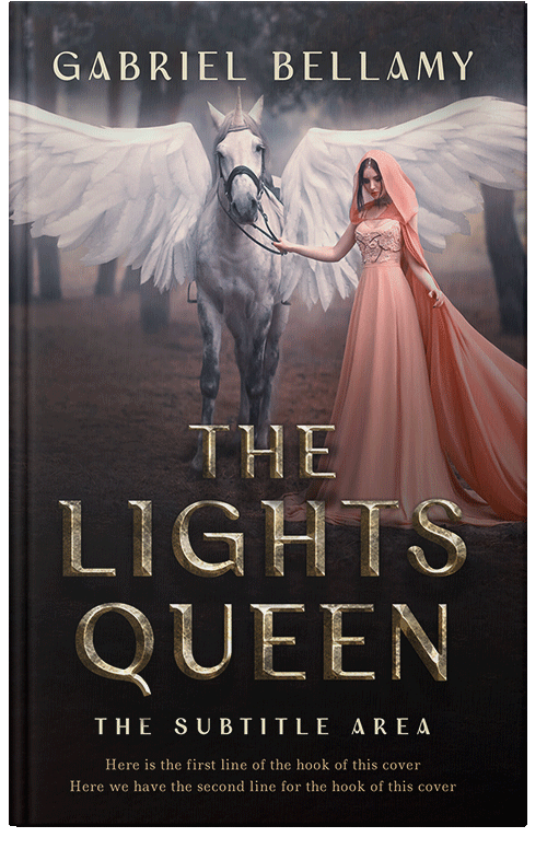 Front view of Cold Turkey #26202 - Premade Fantasy Book Cover