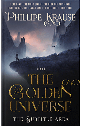 Pre Made Book Cover Mirage