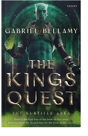 Pre Made Book Cover Aztec